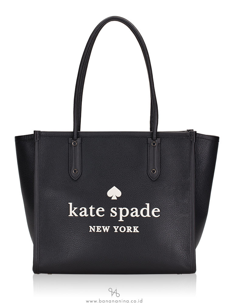 Kate Spade Ella Leather Tote Black
