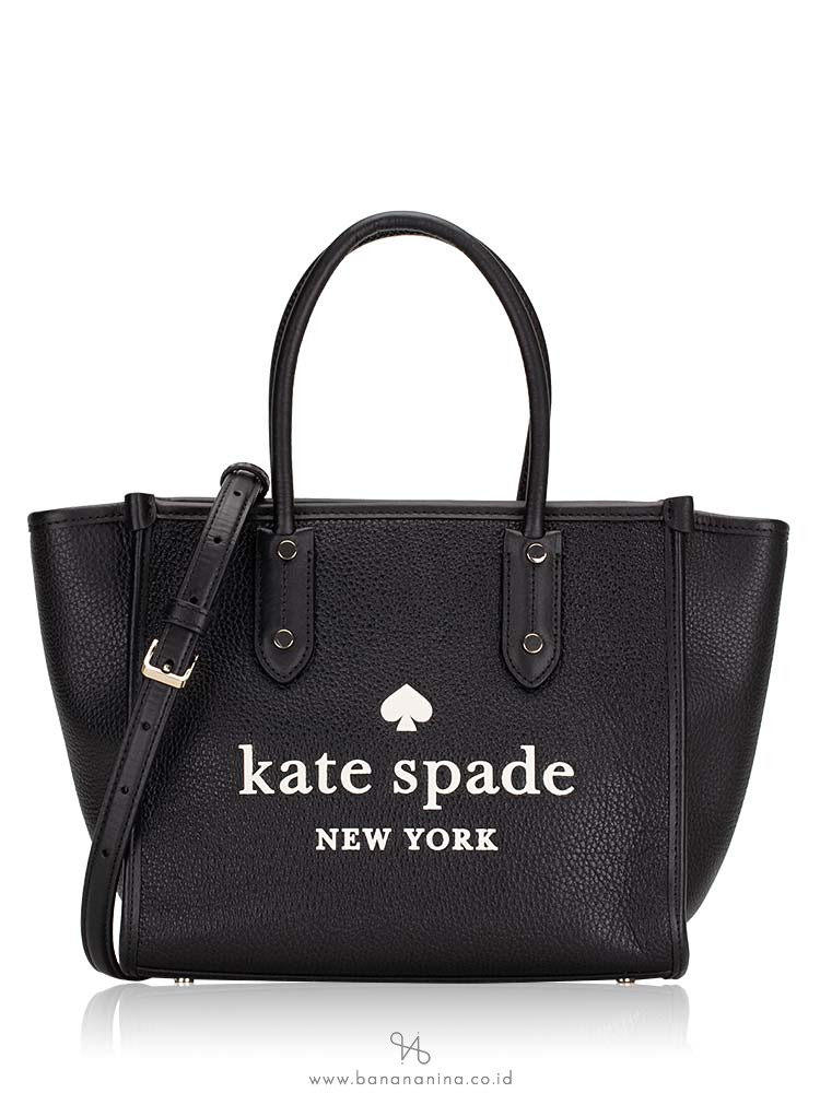 Kate Spade Ella Leather Small Tote Black