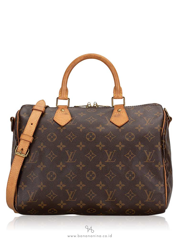 Louis Vuitton Monogram Speedy 30 Bandouliere