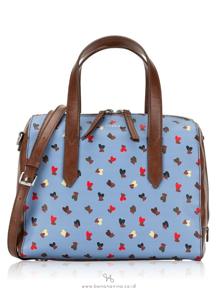 Fossil rachel satchel hearts cheap