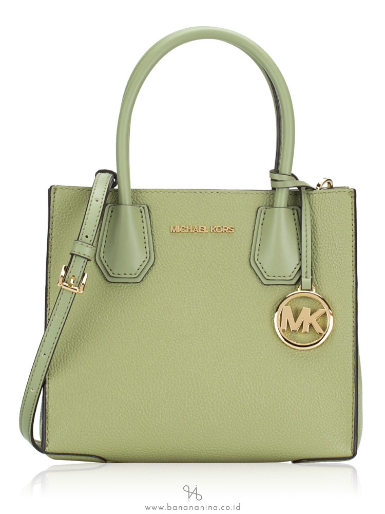 Michael Kors Mercer Medium Messenger Light Sage