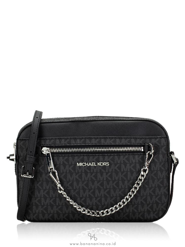 michael michael kors signature jet set item large east west crossbody