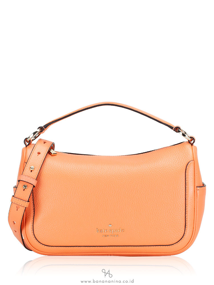 Kate Spade Smoosh Leather Crossbody Melon Ball