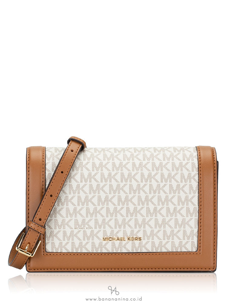 Michael kors jet discount set large crossbody vanilla