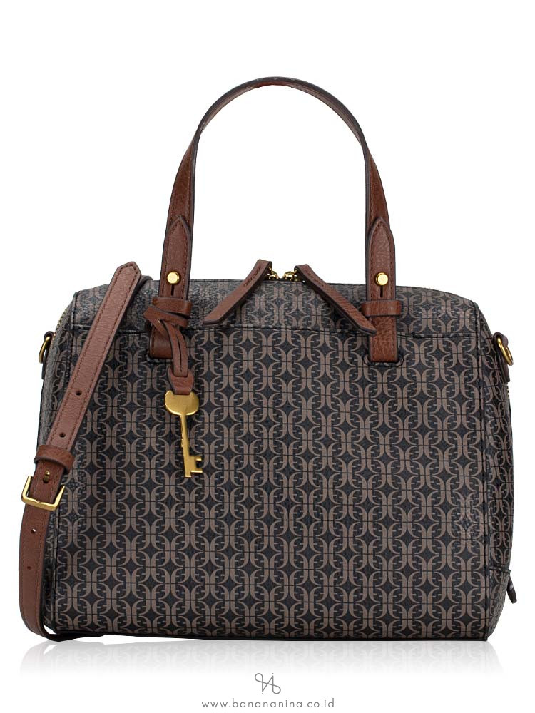Fossil rachel satchel hot sale black
