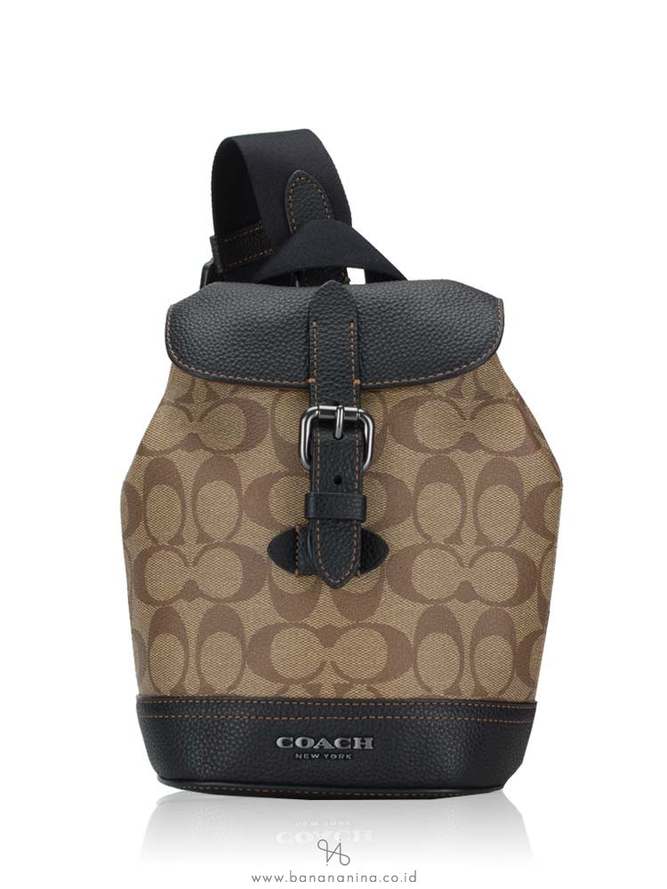 Coach one top strap backpack