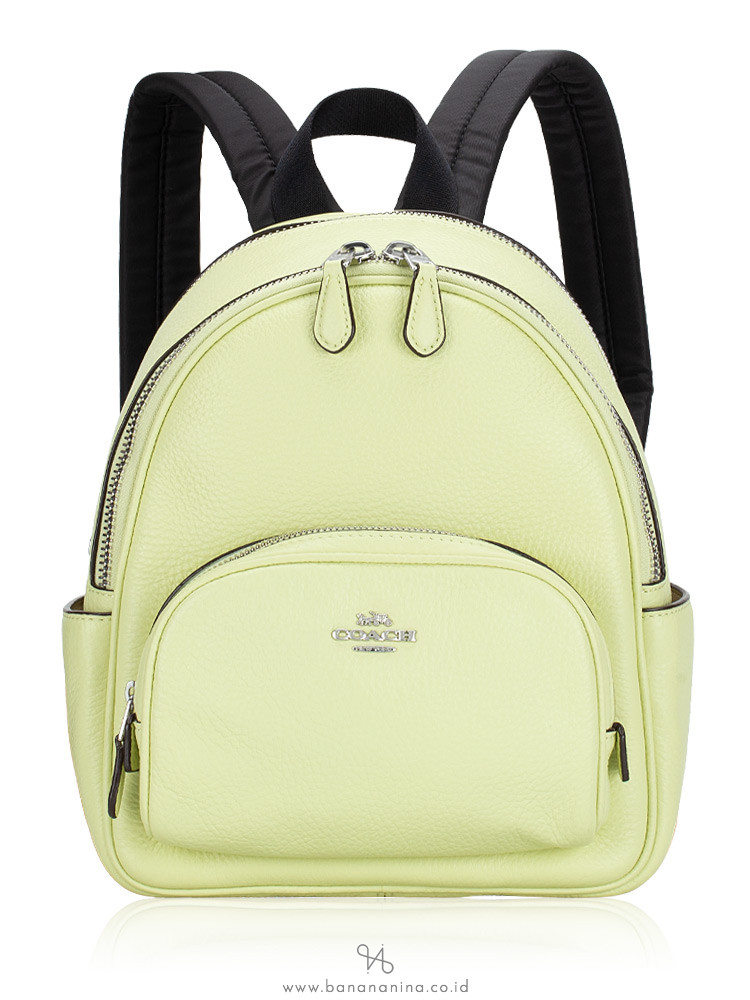 Coach C8603 Mini Court Backpack Pale Lime