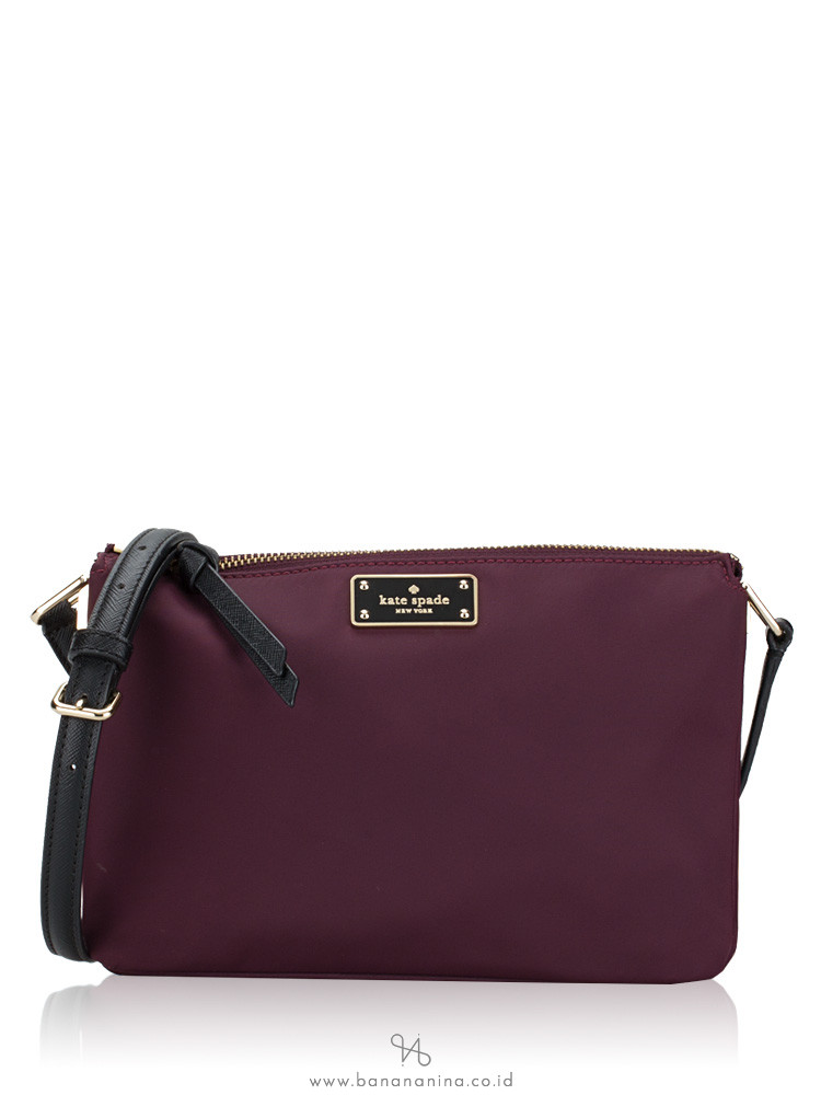 Wilson road madelyne nylon crossbody in black