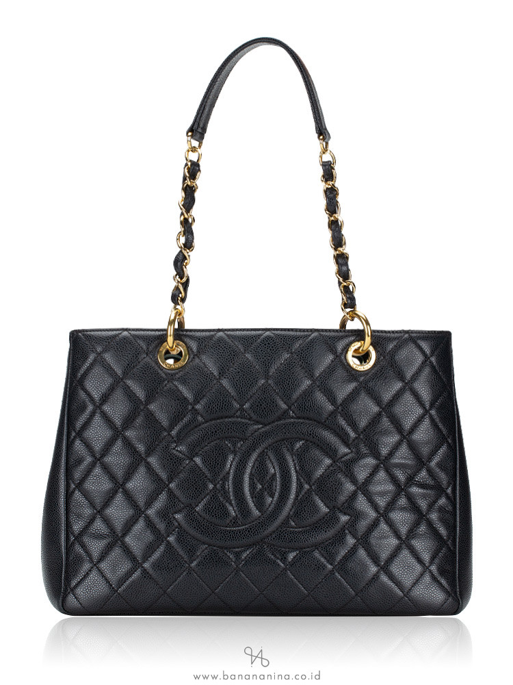 Caviar grand shopping tote chanel clearance