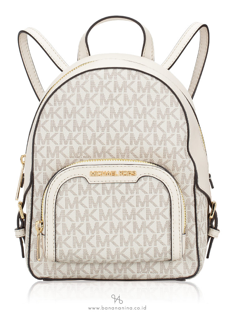 Michael kors backpack cream on sale