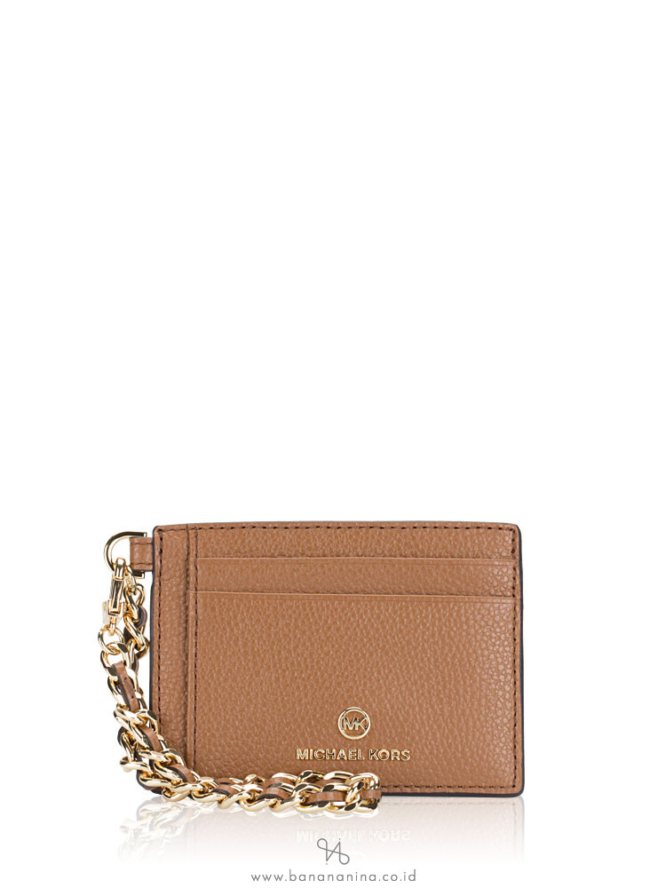 Michael kors jet set card holder key ring chain id on sale