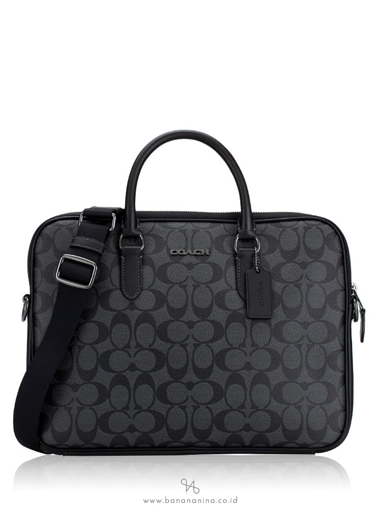 Beckett compact brief in signature canvas outlet