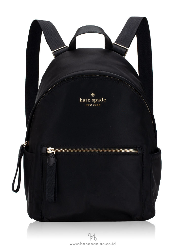 Kate Spade Chelsea Nylon Medium Backpack Black