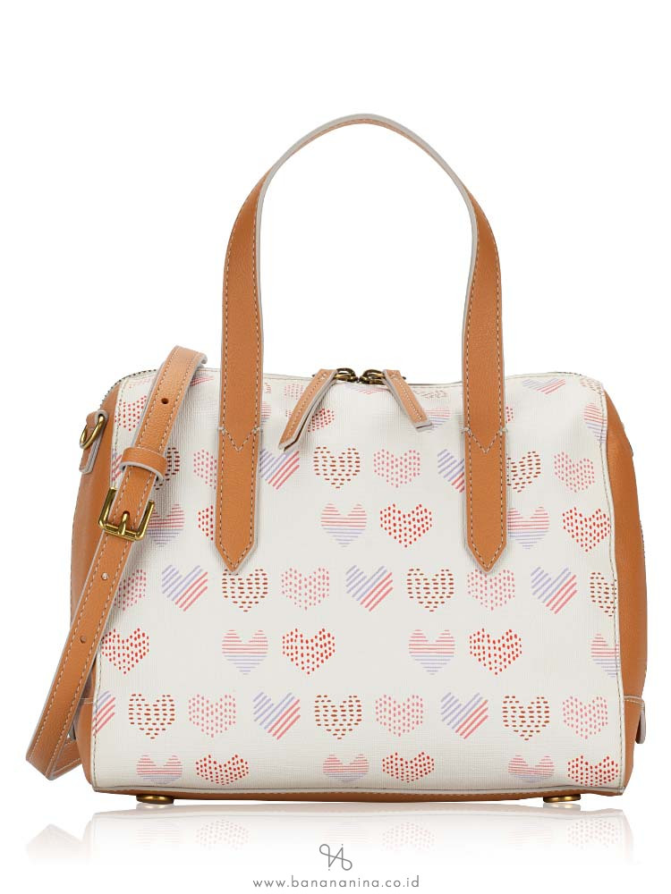Fossil sydney satchel hotsell navy
