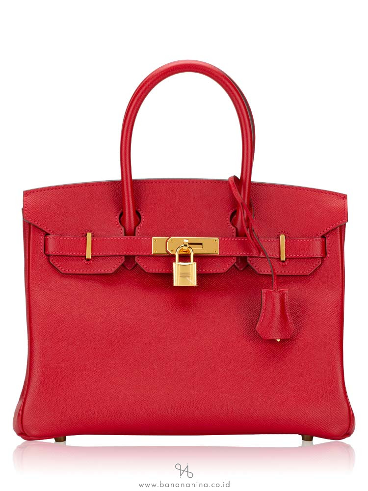 Birkin rouge sale casaque