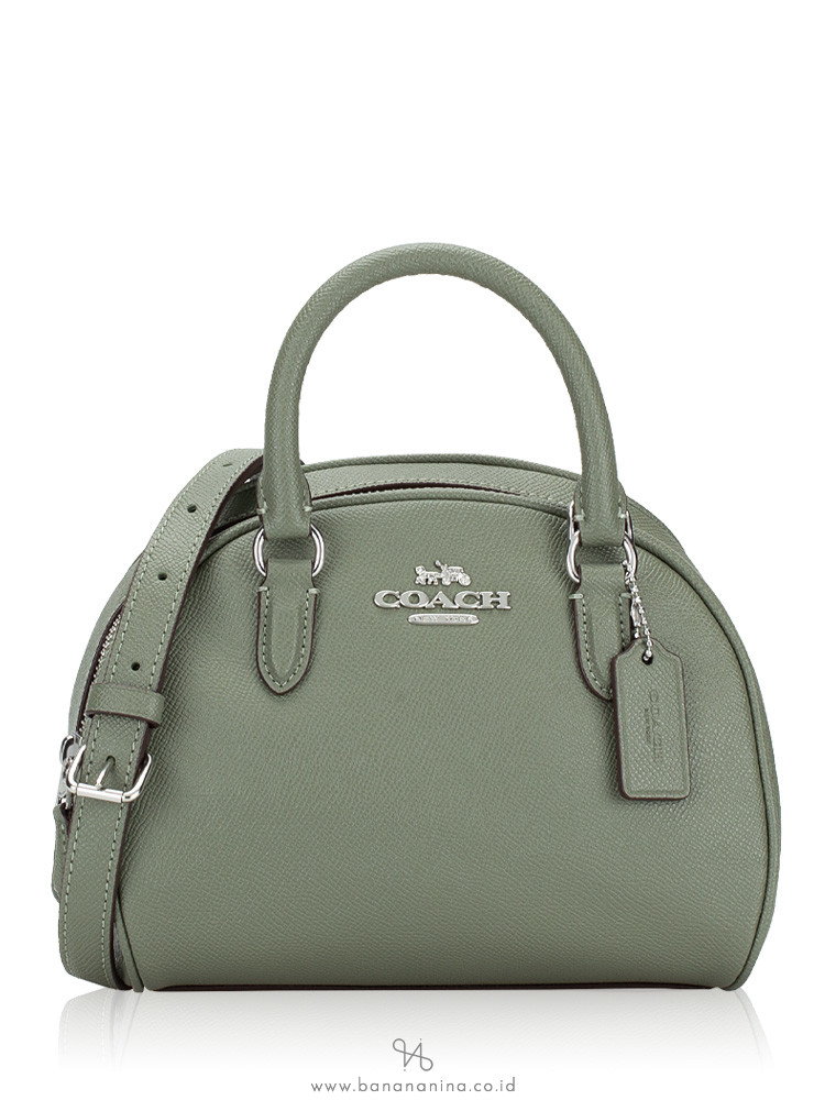 Coach mini best sale sage satchel