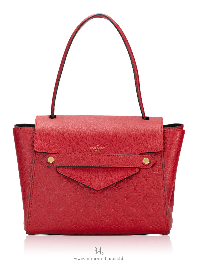Louis Vuitton Cerise Monogram Empreinte Leather Pochette Metis Bag