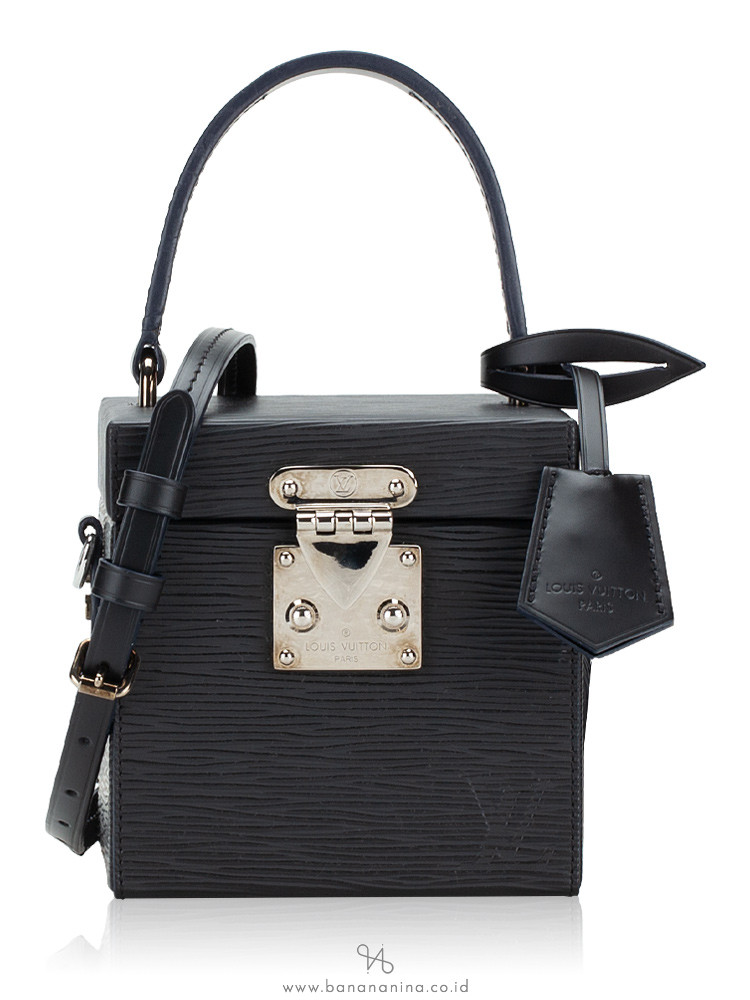 Louis Vuitton Noir Epi Leather Bleecker Box