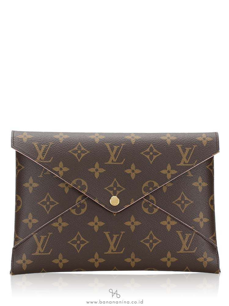 Louis Vuitton Pochette Kirigami Monogram Brown in Coated Canvas with  Gold-tone - US