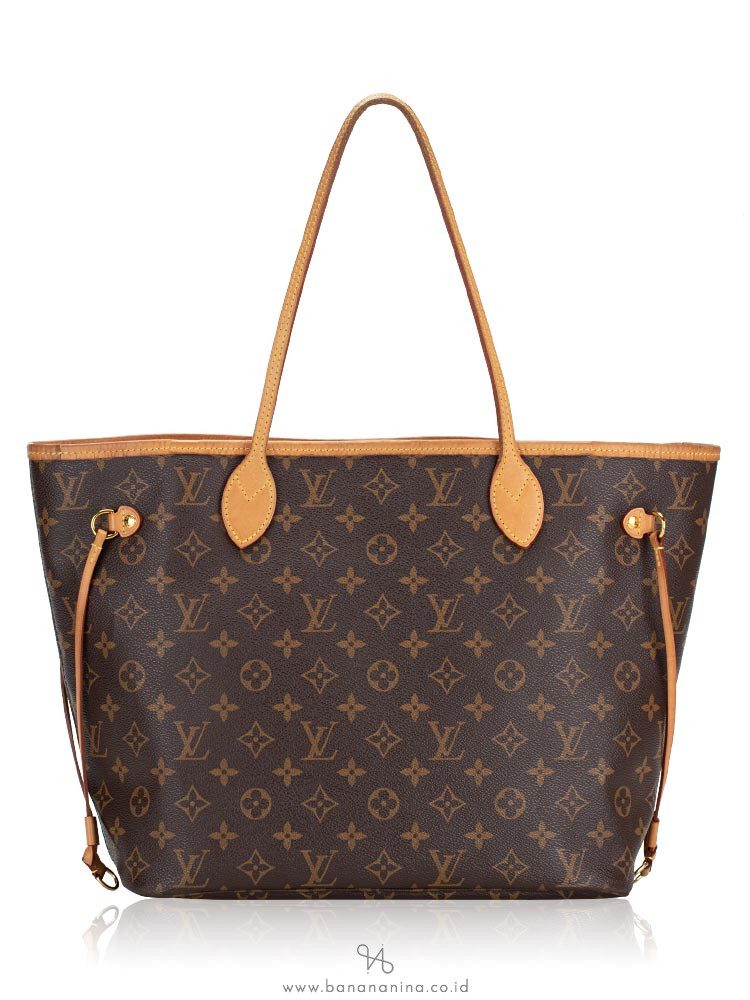 Louis Vuitton Monogram Neverfull GM Tote with Cerise Red Interior