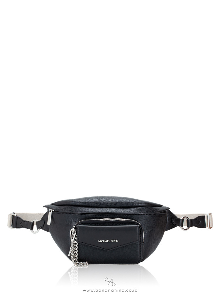 Michael Kors Maisie Leather Large 2 in 1 Waistpack Black