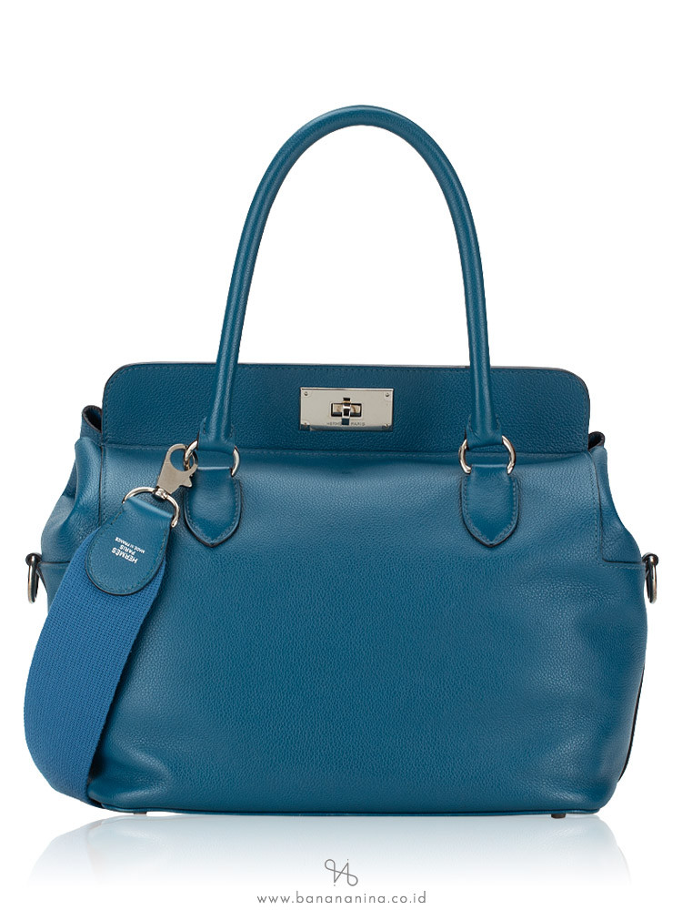 Hermes Evercolor Toolbox 26 Bleu Izmir