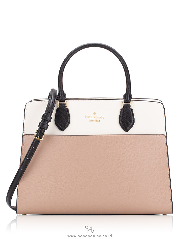 Kate Spade Madison Colorblock Saffiano Leather Large Satchel