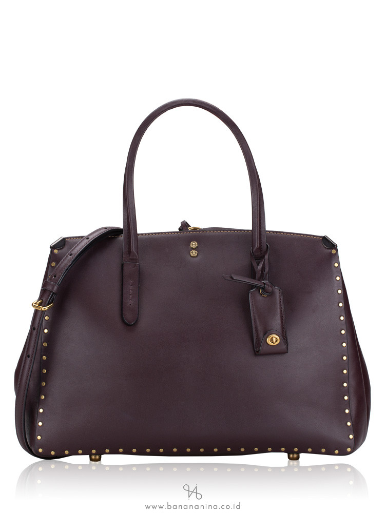 Coach cooper carryall hot sale with rivets