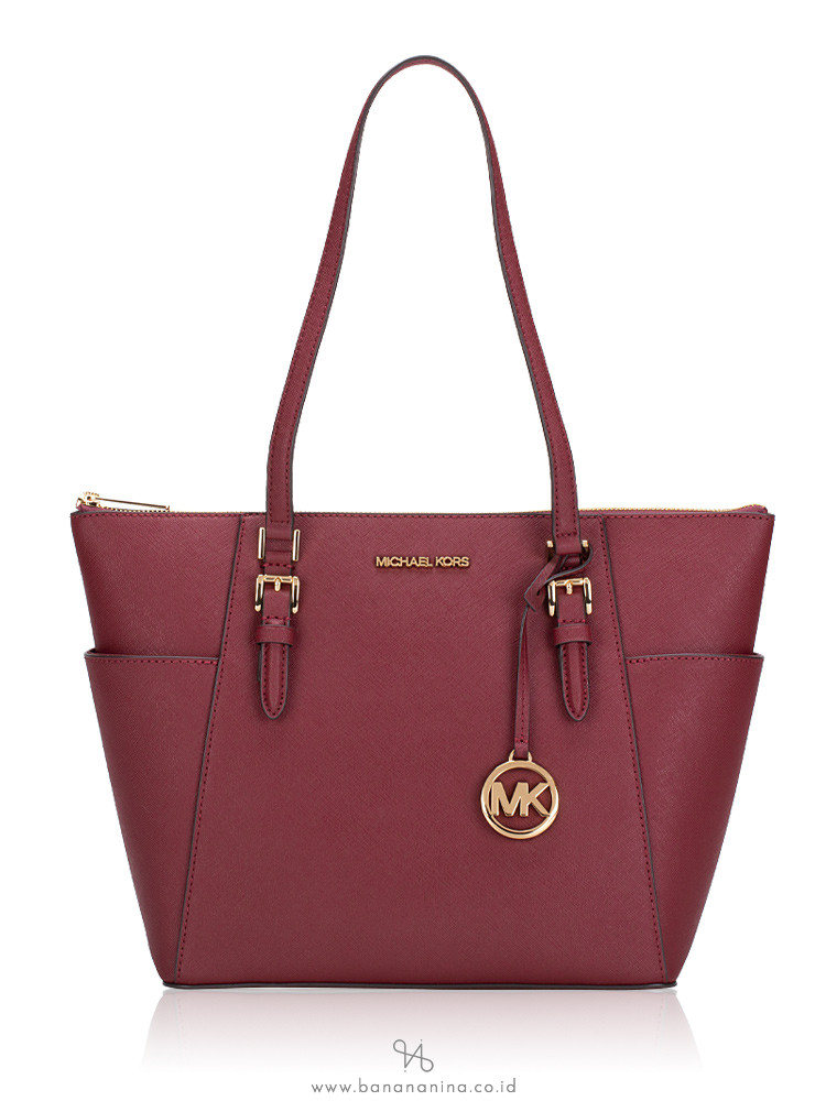 Michael kors clearance red satchel