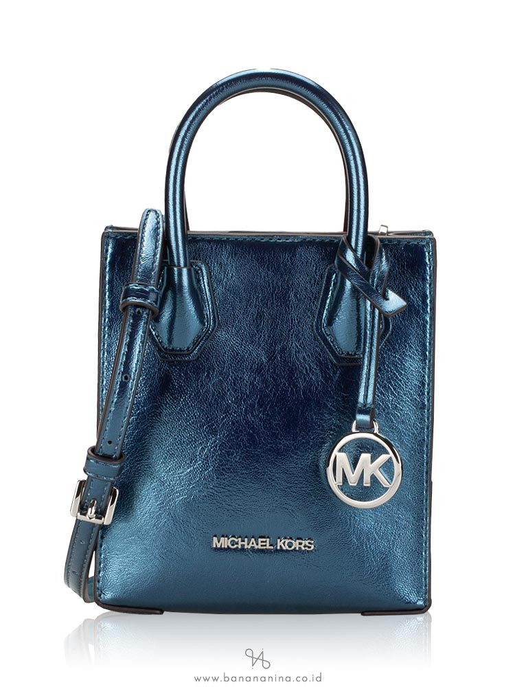 Michael Kors Mercer XS NS Shopper Crossbody Teal