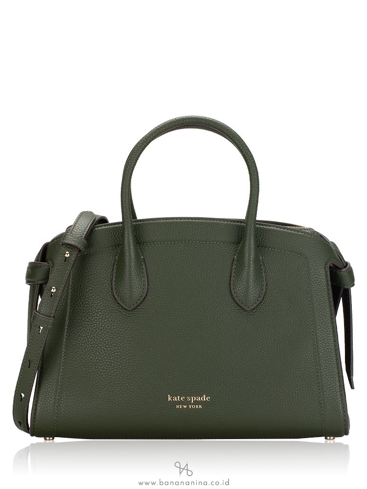 Kate Spade Knott Medium Zip Top Satchel Bonsai Tree