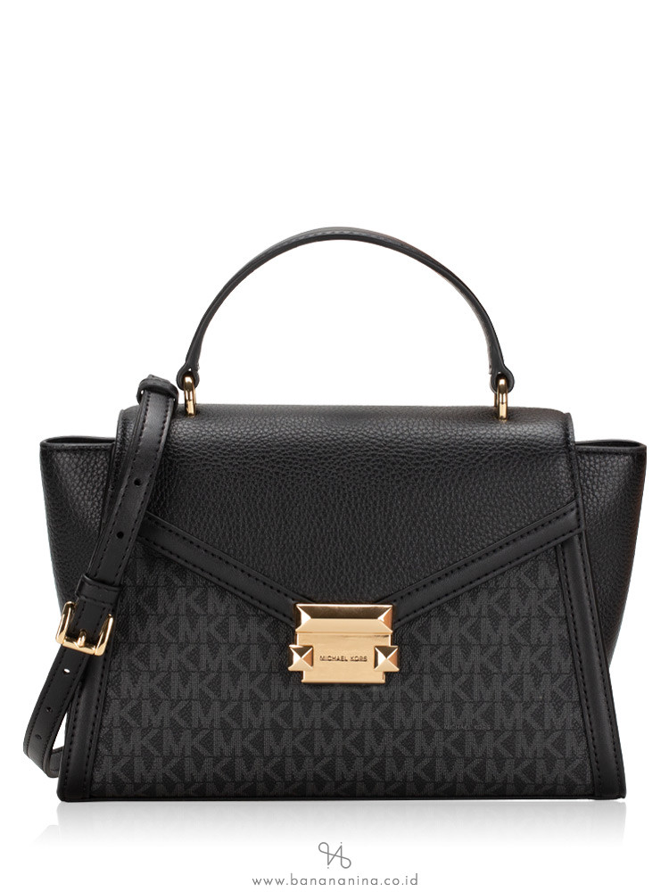 Whitney medium graphic logo satchel on sale