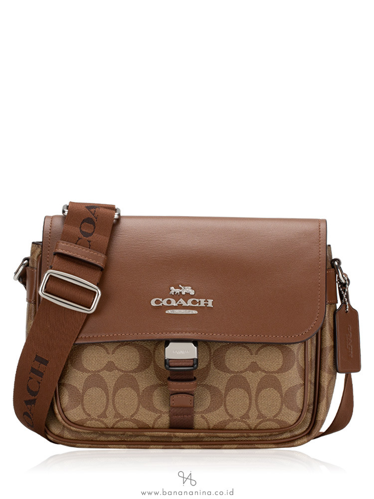 Coach signature messenger bag hotsell