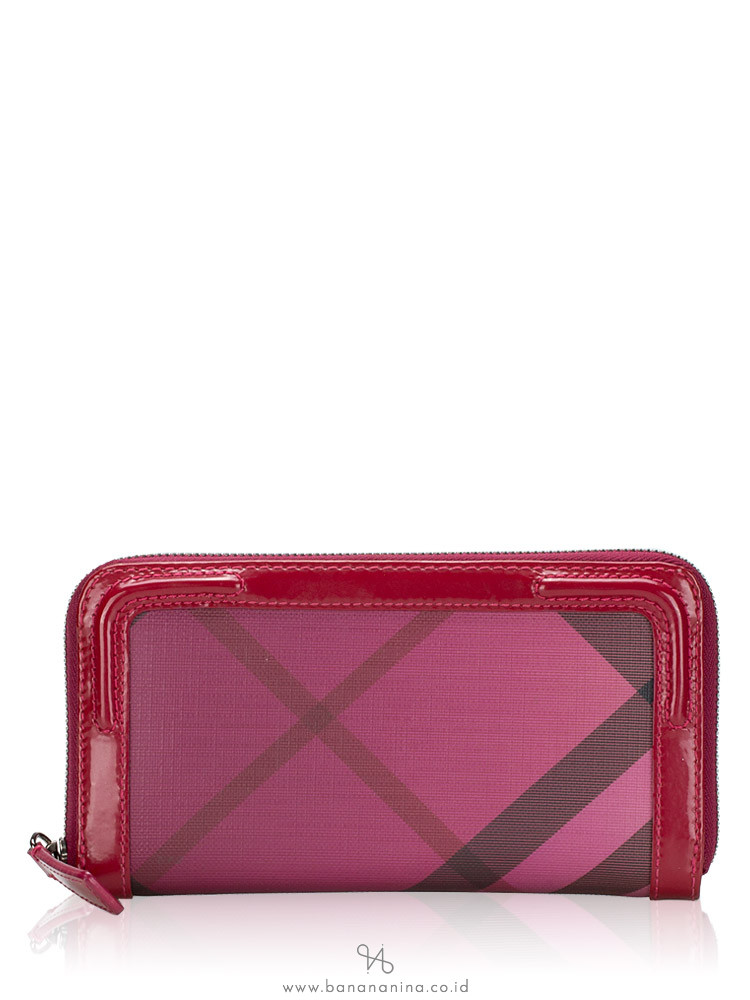 Burberry wallet burgundy top