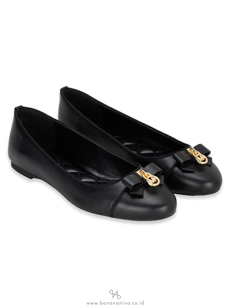 Michael kors alice ballet flats black on sale