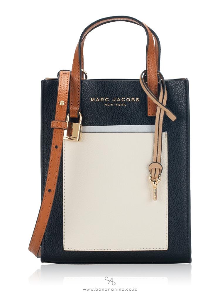 Marc Jacobs H002L03FA22 Micro Grind Tote Smoked Almond Multi