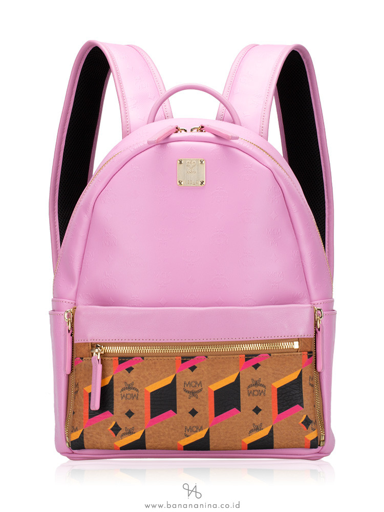 Mcm mini backpack keychain clearance