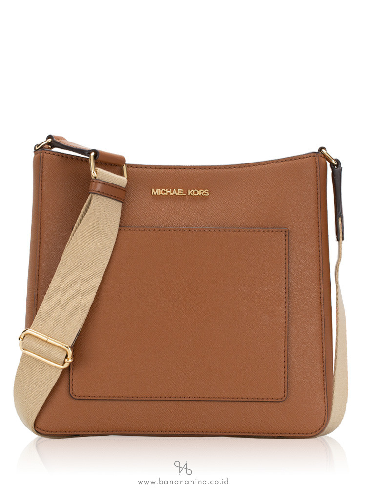 Michael kors gloria leather messenger hotsell