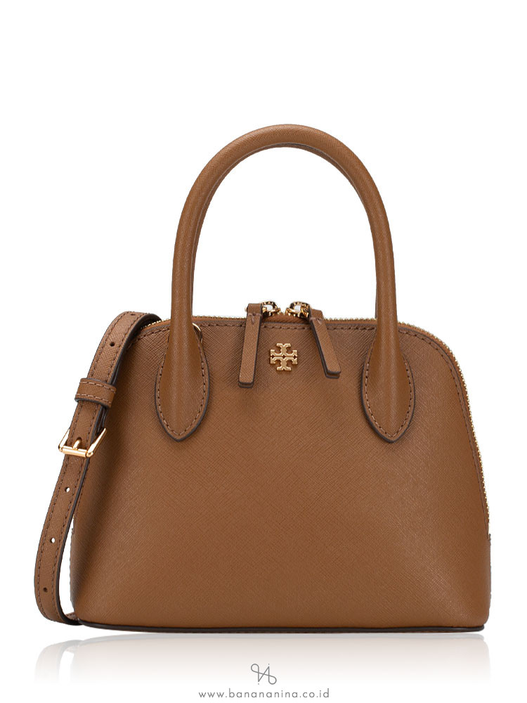 セール！国内発送☆Tory Burch EMERSON PERF DOME SATCHEL Tory Burch Emerson Dome Satchel Measurement: 14cm(H) x 21cm