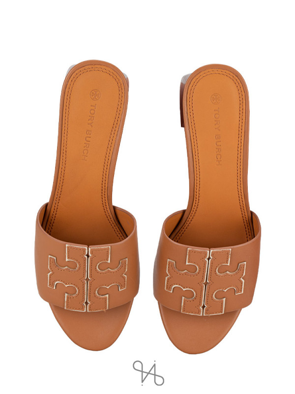 tory burch ines slide tan