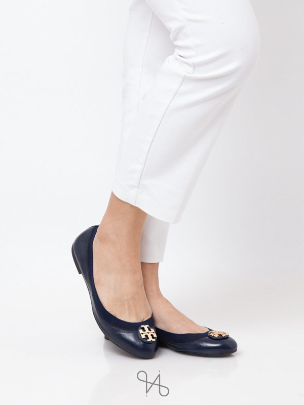 tory burch claire elastic ballet