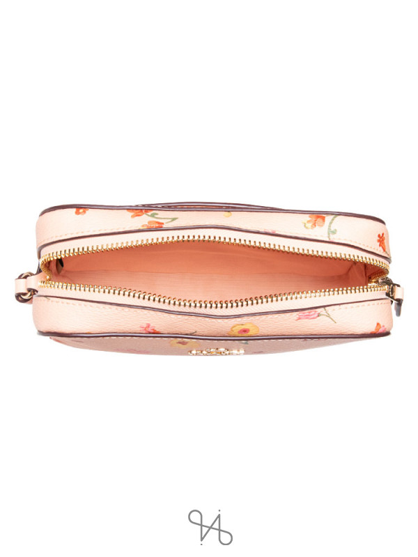 mini camera bag with mystical floral print