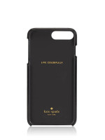 Kate Spade Iphone 7 Plus Silicone Cat Case Black Multi