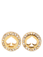 kate spade pave halo studs