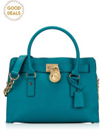 michael kors hamilton backpack green