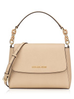 sofia small saffiano leather satchel