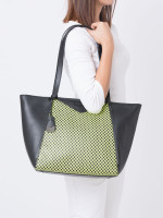 whitney large leather tote